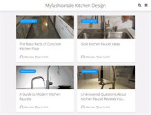 Tablet Screenshot of myfashiontale.com